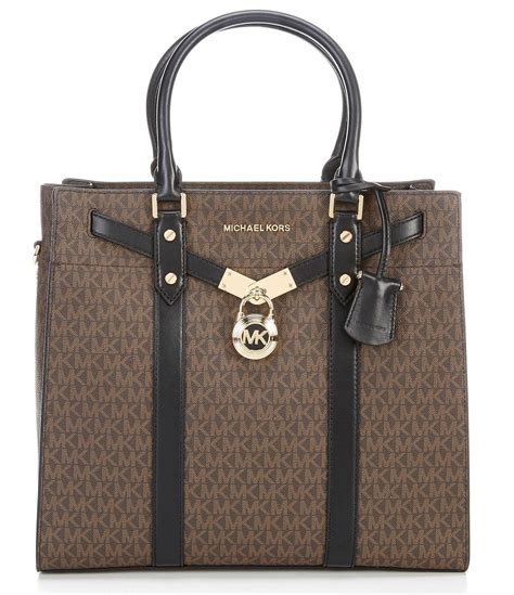 Michael Kors Hamilton Large North South Leather Tote .